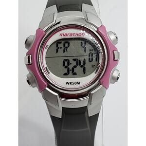 Women's sport Marathon digital watch. Multi function face. T5K646 Working watch